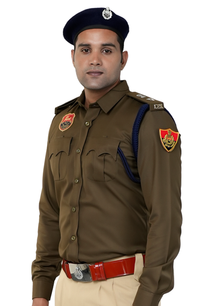 REID & TAYLOR 70/30 ANGOLA OF INDIAN POLICE SHIRT